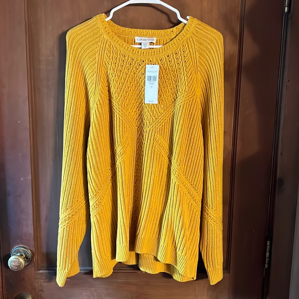 3X COLDWATER CREEK SWEATER NWT